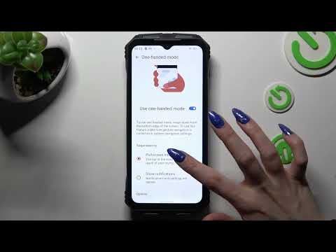 How to Enter One Handed Mode on DOOGEE V MAX?
