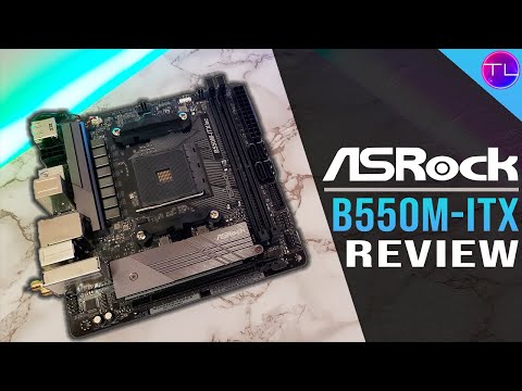 The CHEAPEST B550 ITX Motherboard! - ASROCK B550M-ITX Review.