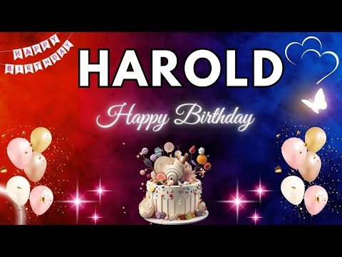 HAROLD Happy Birthday Song | Birthday Song HAROLD🎂#birthday #harold