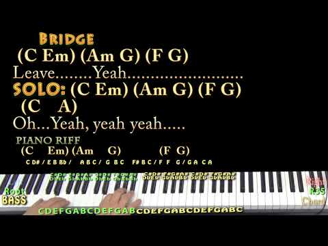Sunday Morning (Maroon 5) Piano Cover Lesson in C with Chords/Lyrics - Arpeggios