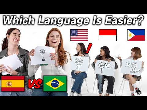 Spanish VS Portuguese Guess the Products!! Which Language is Easier to Understand??