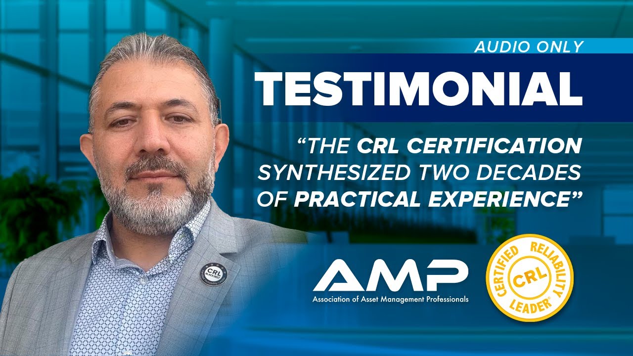 The CRL Certification synthesized two decades of practical experience: Rahim Nekoeian's Testimonial