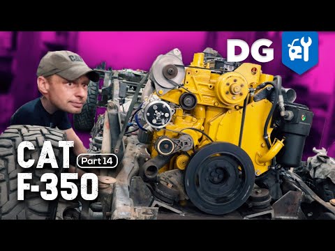 Will it Start? CAT 3126 swapped F350 | #FTreeKitty [EP14]