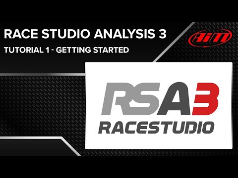 Race Studio Analysis 3 - Tutorial 1 - Getting Started