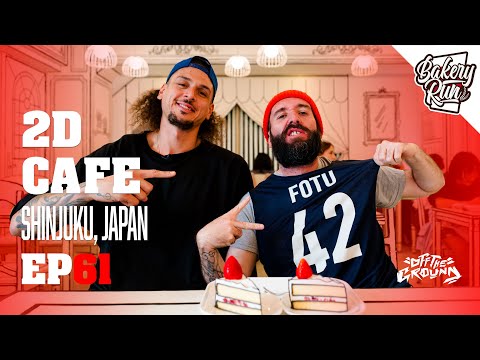 2D Cafe, Shinjuku, Japan (GUEST: ISAAC FOTU) - BAKERY RUN Episode 61 - AN OTG ORIGINAL