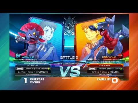 PaperSak (Weavile) vs Zanillite (Gengar/Garchomp) - Pokken at LWG - 6-19-18