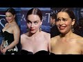 Emilia Clarke Hot Dress At Red Carpet GOT Season 6 Premiere