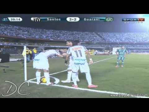 THE AMAZING SANTOS F.C. - NEYMAR, GANSO, LÉO & IBSON (SANTOS 4X2 GUARANI) FINAL DO PAULISTA 2012