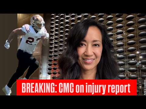 BREAKING NEWS - CMC suddenly on the 49ers practice report 