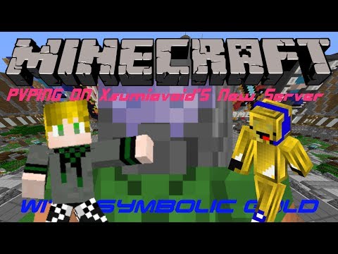 lilgamer1444 - Minecraft: Doing PVP on My Favorite YouTuber @Xisumavoid New Server with Symbolic Gold!