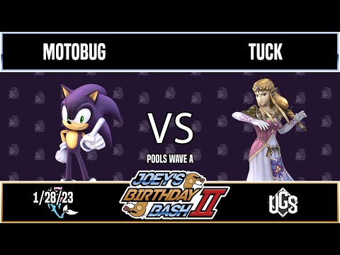 Joey's Birthday Bash 2 - Pools Wave A - Motobug(Sonic) Vs. Tuck(Zelda)