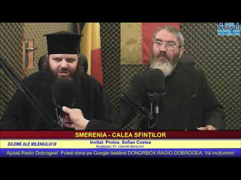 Parintele Sofian Costea la emisiunea DILEME ALE MILENIULUI III SMERENIA - CALEA SFINȚILOR