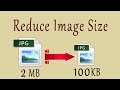 How to reduce image file size with paint