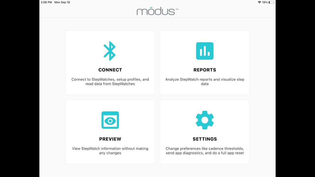 Modus RE App Overview
