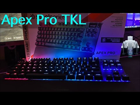 My NEW SteelSeries Apex Pro Keyboard Review & Unboxing! (Detailed Review)