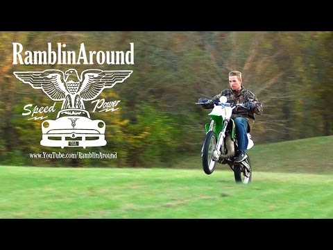 Awesome Kawasaki KX85 Dirtbike