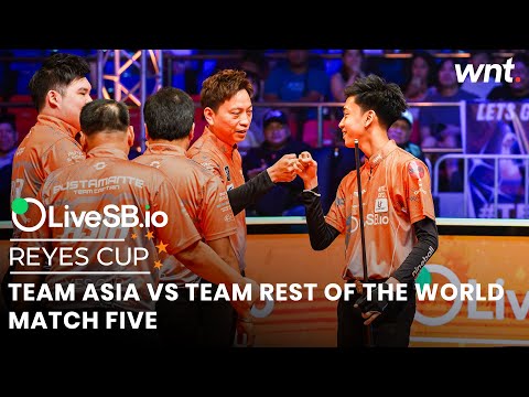 Team Asia vs Team ROW | Match Five | Day Two | 2025 Reyes Cup