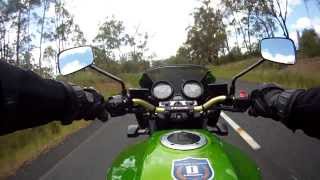 preview picture of video 'ZRX1200R Paradise Dam the road out...gopro hd'