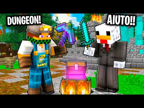 MARCY e BELLAFACCIA nel DUNGEON MISTERIOSO Vita da Minatore Minecraft