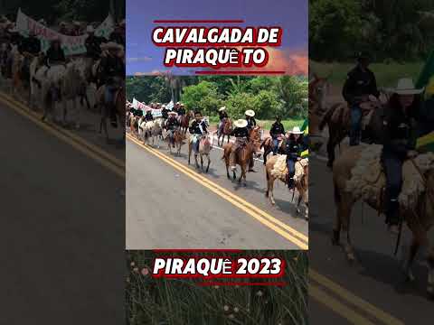 Cavalgada de piraquê Tocantins 2023