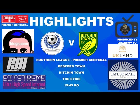 Bedford Town 3 - 0 Hitchin Town Southern League - #nonleaguefootball #eaglevision #theresyourreturn