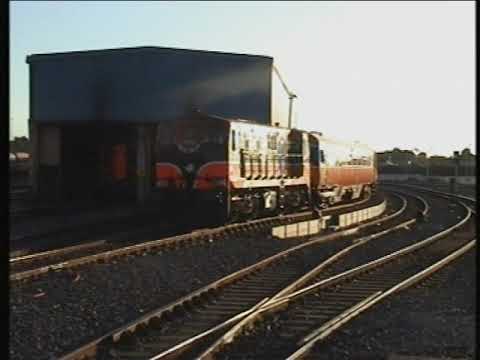 Irish Rail scenes - An evening at Heuston Station in 2005