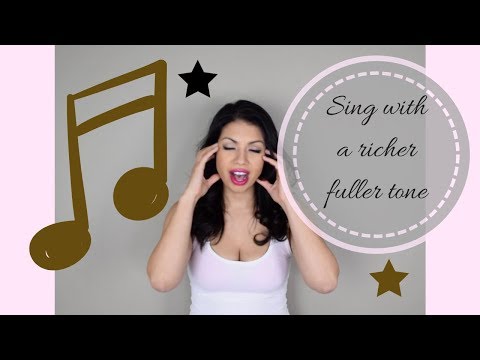 How To Sing With a Richer Fuller Tone | Vocal Tone Exercises