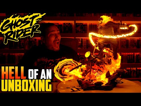 The Ghost Rider Premium Format By Sideshow Was Hell To Assemble... But It Was Worth It