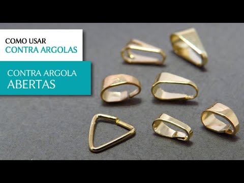 Como Usar Contra Argola Simples na Montagem de Semijoias - Pedra Mística