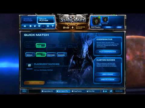 Destiny - SC2 2v2 with CatZ 25/04/2011