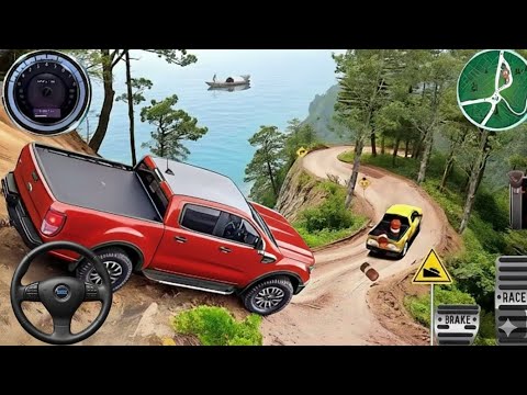 4x4 Offroad Jeep Driving Simulator 3D - Drive SUV 4x4 jeep Offroad Game - Android GamePlay