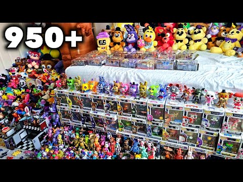 The LARGEST Five Nights At Freddy's Merch Collection - 2023 Complete Fnaf Collection