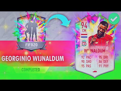 94 'SUMMER HEAT' WIJNALDUM SBC CHEAPEST SOLUTION - #FIFA20 94 Georginio Wijnaldum SBC Cheap Way