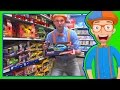 Learn Colors With Blippi Toy Store In 4K Educational Videos For Preschoolers