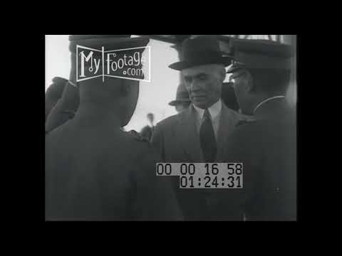 1932 Lytton Commission Greeted by Former Emperor Pu Yi in Manchuria (Silent)