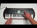 Things To Know About This Casio SA 76 44 Key Mini Keyboard