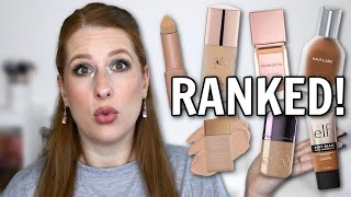 Ranking the NEWEST foundations on the market!! | Which one is right for YOU?!