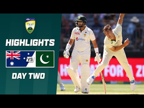 Australia v Pakistan 2023-24 | First Test | Day 2
