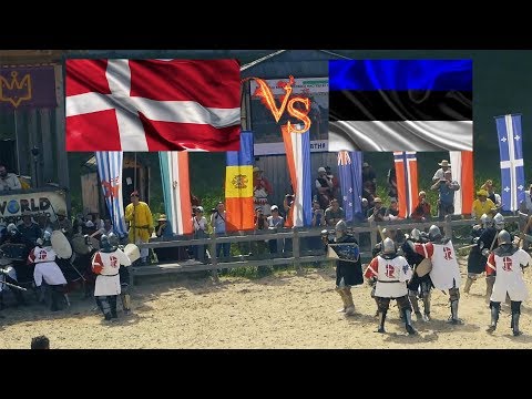 Medieval Combat - Denmark vs Estonia [Buhurt]