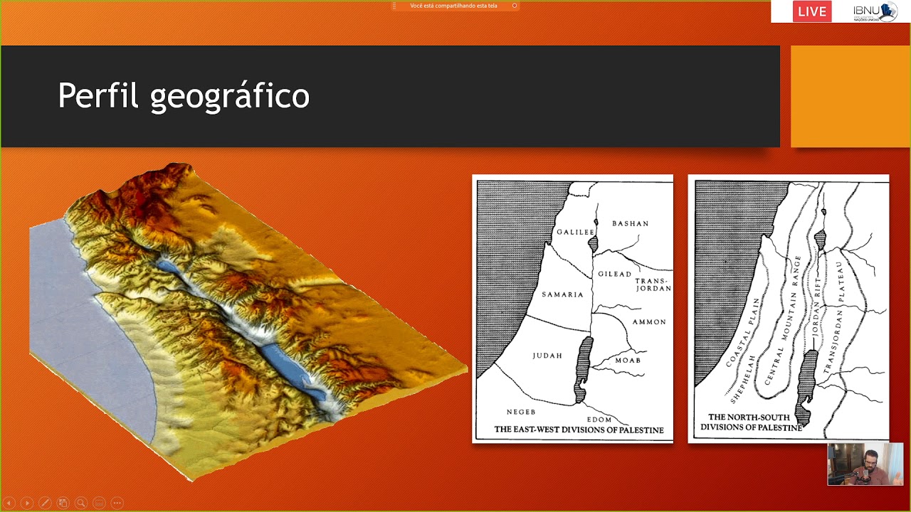 Geografia Bíblica - Aula 1 | Jônatas Hübner | IBNU