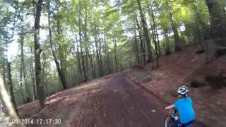 preview picture of video 'Mountainbike Tour Porta Westfalica - Fernmeldeturm'