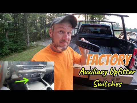2024 Chevrolet Silverado 2500HD LTZ - Factory Auxiliary Upfitter Switch Install