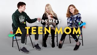 Kids Meet a Teen Mom  Kids Meet  HiHo Kids