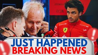Christian Horner denies Helmut Marko against Carlos Sainz on RED BULL - f1 news