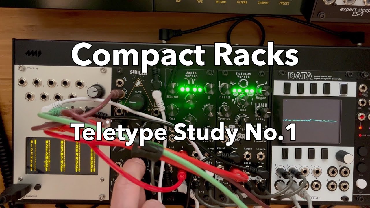 Compact Racks - Teletype Study No.1