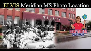 Elvis in a Parade in 1955 (Meridian, MS)