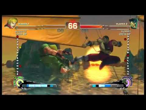 SSF4: Isy9983 (Dictator) vs Momochi (Ken) - 3 Matches