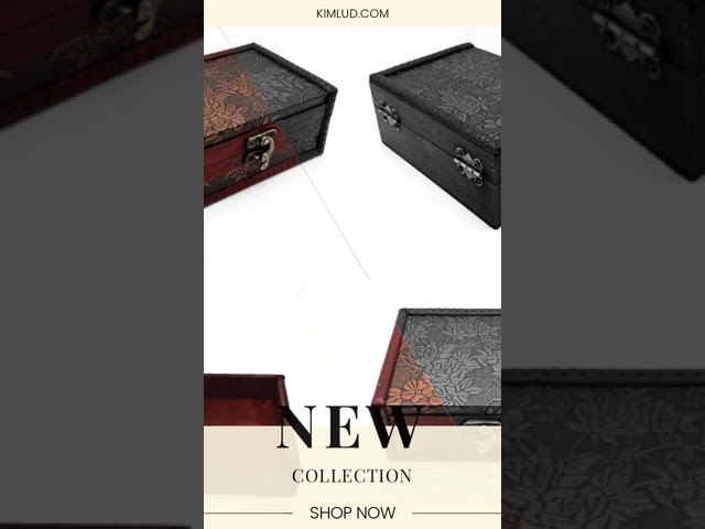 Vídeo relacionado con Zuasdvnk Astrologys Joyero Decorativo Tarot Box de gran capacidad | Decoración de bruja de madera, organizador de dados reutilizable para colgante, pendientes