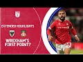 RED DRAGON'S FIRST POINT! | AFC Wimbledon v Wrexham extended highlights