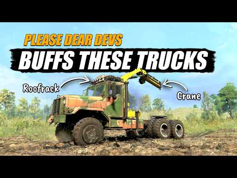 Snowrunner Top 12 Trucks that devs should buff next